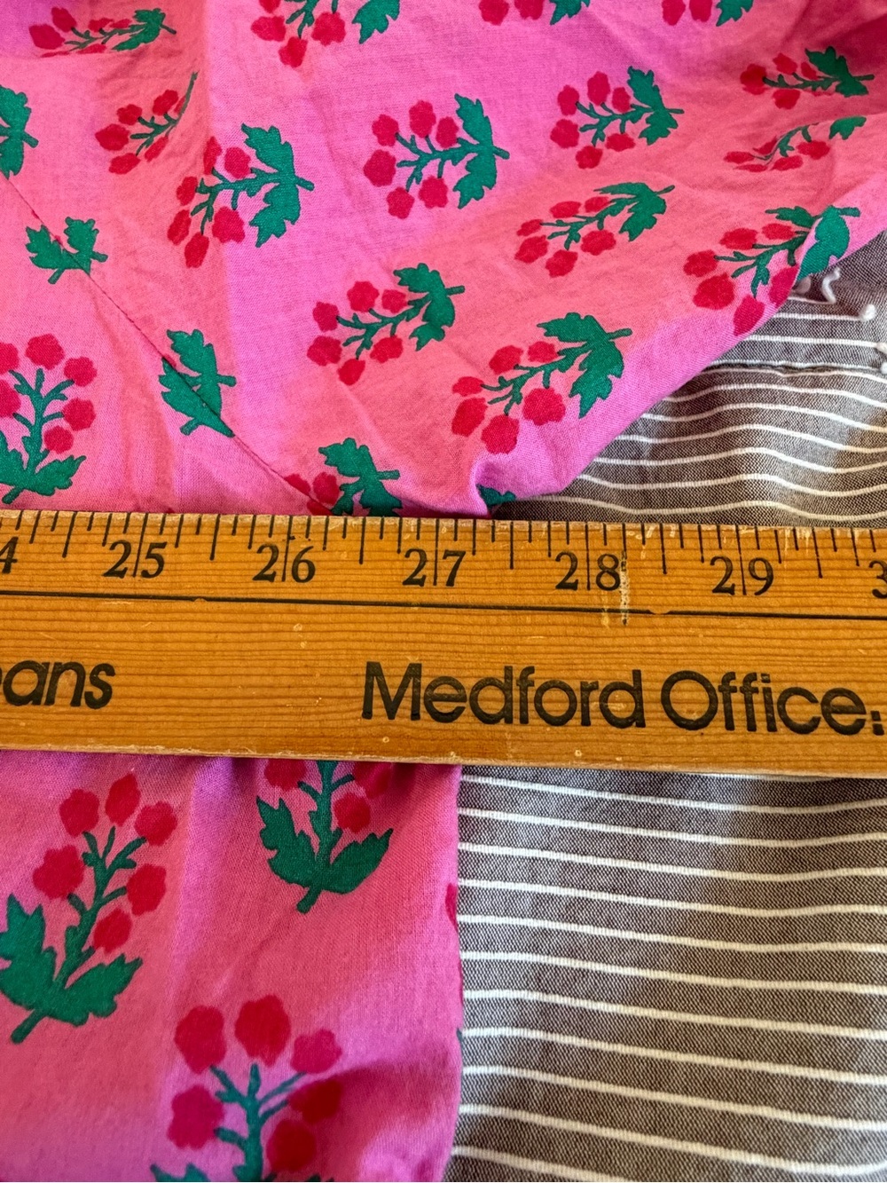 Printfresh Pink Floral Peasant Blouse - Picture 15 of 16